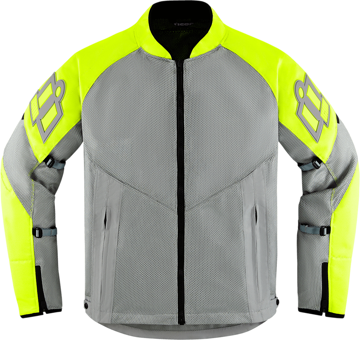 ICON Mesh AF™ Jacket - Gray/Hi-Vis - Small 2820-5944