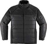 ICON Ghost Puffer Jacket - Black/Charcoal - 2XL 2820-6194