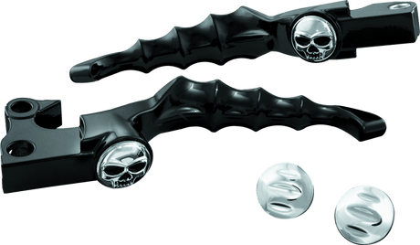Kuryakyn Zombie Levers 08-13 Touring Cable Gloss Black - Cycle City Outdoors