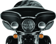 Kuryakyn Dragon Wing Air Deflectors Dark Smoke - Cycle City Outdoors