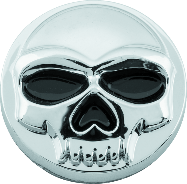 Kuryakyn Replacement Zombie Windshield Emblem Chrome - Cycle City Outdoors