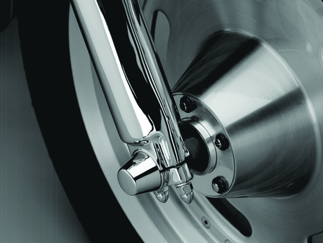 Kuryakyn Front Axle Nut Caps Chrome - Cycle City Outdoors