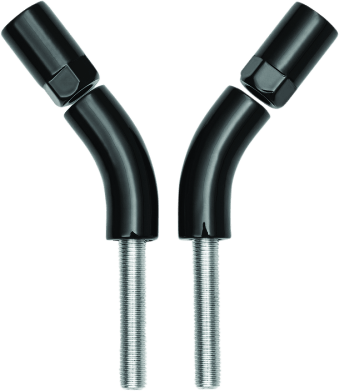 Kuryakyn Mirror Stem 3in Outward Extenders Black - Cycle City Outdoors