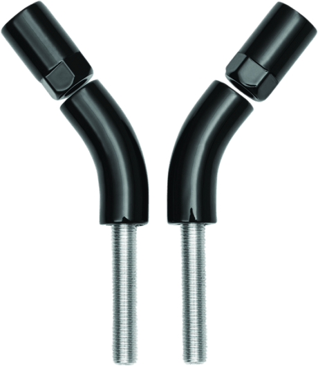 Kuryakyn Mirror Stem 3in Outward Extenders Black - Cycle City Outdoors