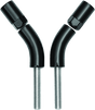 Kuryakyn Mirror Stem 3in Outward Extenders Black - Cycle City Outdoors
