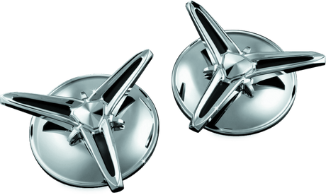 Kuryakyn Knock-Off Center Caps For Trikes Chrome - Cycle City Outdoors