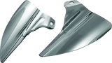 Kuryakyn Saddle Shields Heat Deflectors 09-Up Touring Smoke - Cycle City Outdoors