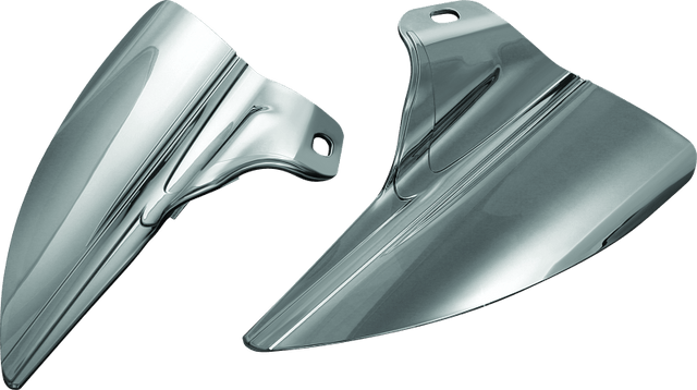 Kuryakyn Saddle Shields Heat Deflectors 09-Up Touring Smoke - Cycle City Outdoors