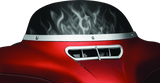 Kuryakyn Smooth Windshield Trim 14-Up Touring Chrome - Cycle City Outdoors