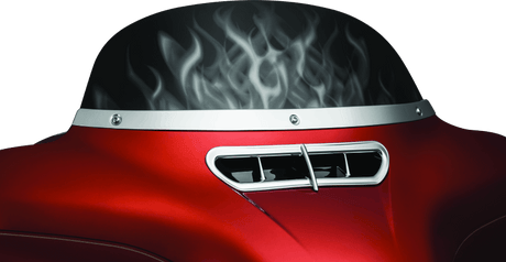 Kuryakyn Smooth Windshield Trim 14-Up Touring Chrome - Cycle City Outdoors