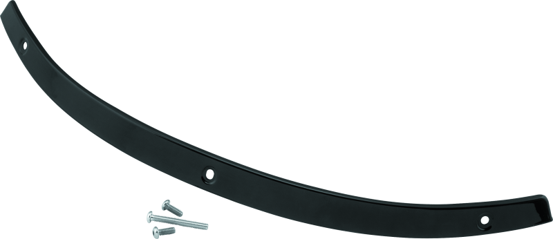 Kuryakyn Smooth Windshield Trim 14-Up Touring Gloss Black - Cycle City Outdoors