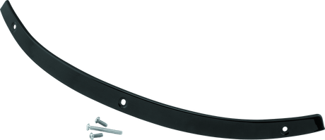Kuryakyn Smooth Windshield Trim 14-Up Touring Gloss Black - Cycle City Outdoors