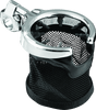 Kuryakyn Mesh Basket Universal Drink Holder 1in Clamp Chrome - Cycle City Outdoors