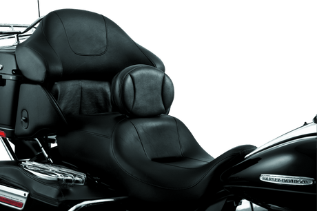 Kuryakyn Plug-In Driver Backrest 97-Up Touring Chrome - Cycle City Outdoors