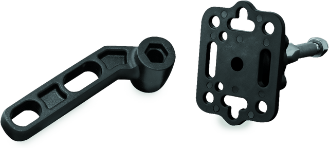 Kuryakyn Standard Accessory Perch Mount Black - Cycle City Outdoors