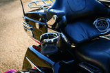 Kuryakyn Passenger Drink Holder With Basket 14-Up Touring Right Side Chrome - Cycle City Outdoors