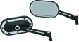 Kuryakyn Heavy Industry Mirrors Satin Black & Chrome - Cycle City Outdoors