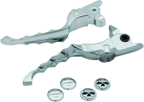 Kuryakyn Zombie Lever Set 17-Up Touring Chrome - Cycle City Outdoors