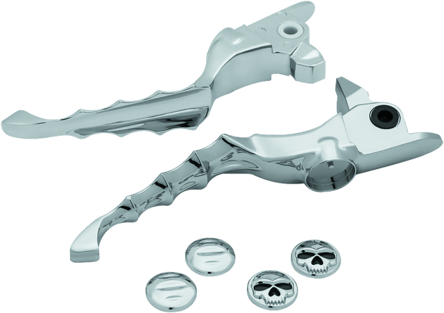 Kuryakyn Zombie Lever Set 17-Up Touring Chrome - Cycle City Outdoors