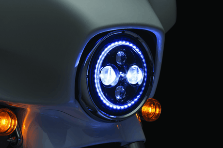Kuryakyn Orbit Vision 7inch Led Headlight - Cycle City Outdoors