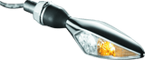 Kuryakyn Rhombus Front Right White/Amber Chrome - Cycle City Outdoors