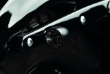 Kuryakyn Bullet 1000 White/Amber Clear Lens Satin Black - Cycle City Outdoors