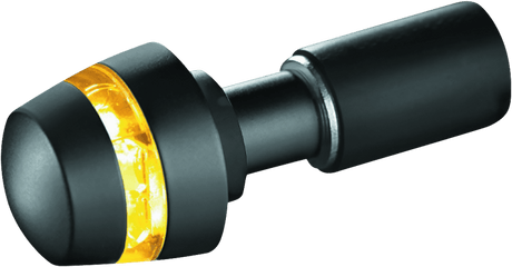 Kuryakyn Bl 2000 7/8-1in Handlebars With Hollow Ends Amber Satin Black - Cycle City Outdoors