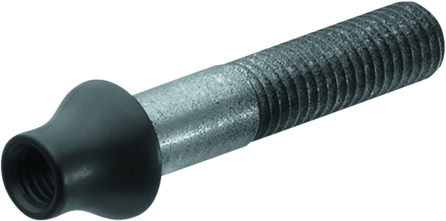 Kuryakyn Micro/Rhombus Replacement Rigid Adapter M8X40mm Threaded Stud Black - Cycle City Outdoors