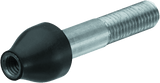 Kuryakyn Micro/Rhombus Replacement Rubber Adapter M8X40mm Threaded Stud Black - Cycle City Outdoors