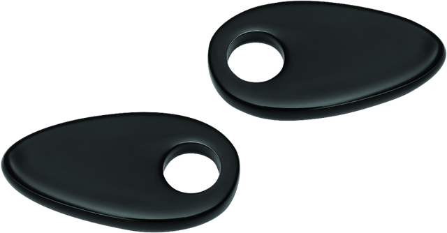 Kuryakyn Fender Strut Cover Plates Gloss Black - Cycle City Outdoors