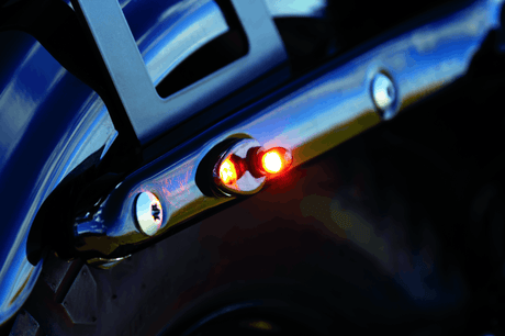 Kuryakyn Fender Strut Cover Plates Gloss Black - Cycle City Outdoors