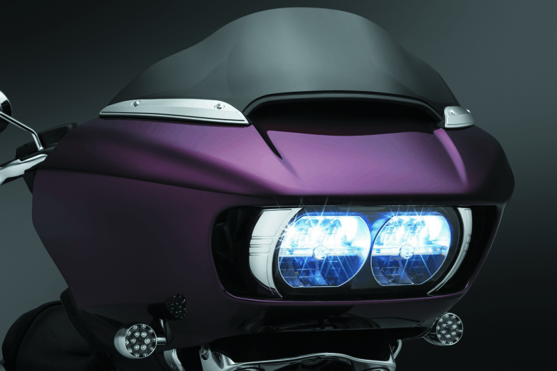 Kuryakyn Windshield Side Trims Chrome - Cycle City Outdoors