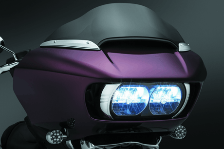 Kuryakyn Windshield Side Trims Chrome - Cycle City Outdoors