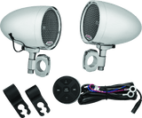 Kuryakyn Road Thunder Speaker Pods Bluetooth Audio Controller Chrome - Cycle City Outdoors