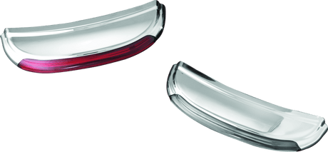 Kuryakyn L.E.D. Turn Signal Bar Filler Panel Red - Cycle City Outdoors