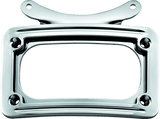 Kuryakyn Curved License Plate Frame Chrome - Cycle City Outdoors
