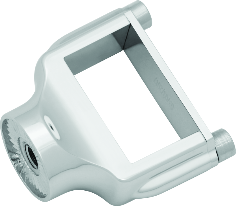 Kuryakyn Side Mount License Plate Holder Clamp 86-23 XL Models Chrome - Cycle City Outdoors