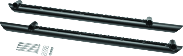 Kuryakyn Takrak Nerf Bars-Pol Rngr Blk - Cycle City Outdoors