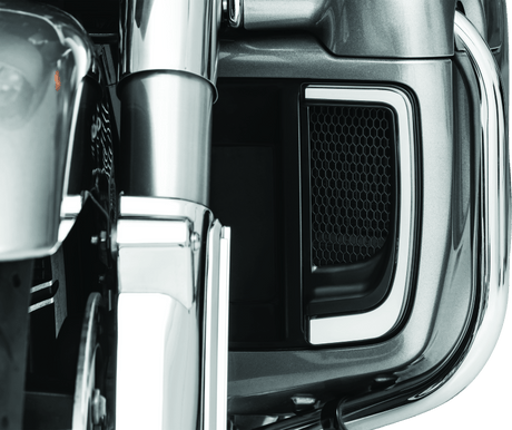 Kuryakyn Tracer Lower Fairing Grill Black - Cycle City Outdoors