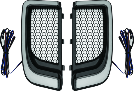 Kuryakyn Tracer Lower Fairing Grill Black - Cycle City Outdoors