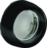 Kuryakyn Deep Dish Bezel For Bullet Turn Signals Smoke Lens Gloss Black - Cycle City Outdoors