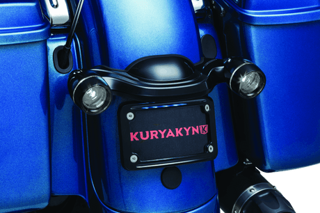 Kuryakyn Deep Dish Bezel For Bullet Turn Signals Smoke Lens Gloss Black - Cycle City Outdoors