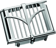 Kuryakyn Oil Cooler Cover 14-23 Indian Models Chrome - Cycle City Outdoors