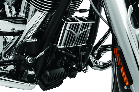 Kuryakyn Oil Cooler Cover 14-23 Indian Models Chrome - Cycle City Outdoors