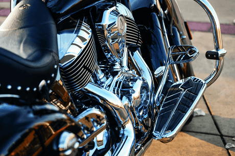 Kuryakyn Spear Brake Pedal Pad For 14-23 Indian Models Chrome - Cycle City Outdoors