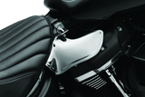 Kuryakyn Saddle Shields Heat Deflectors 18-Up Softail Models Smoke - Cycle City Outdoors