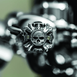 Kuryakyn Replacement Zombie Grip Emblems With Throttle Boss Chrome - Cycle City Outdoors
