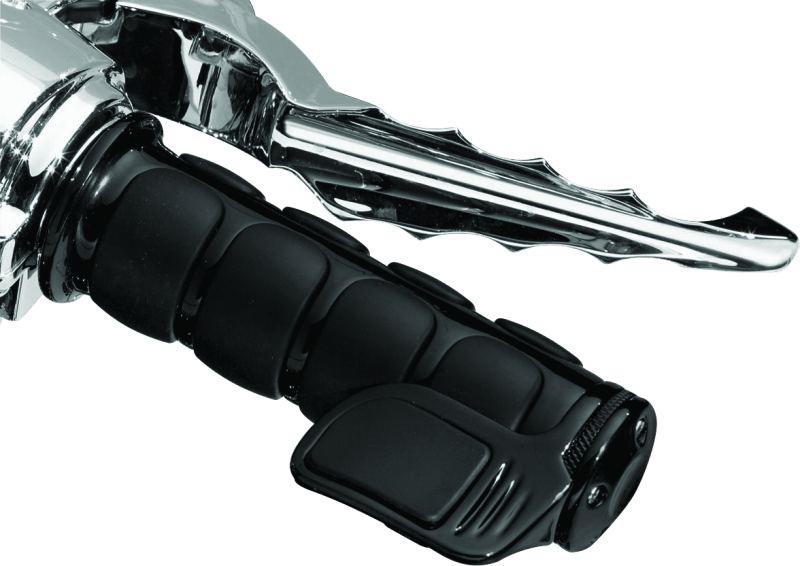 Kuryakyn ISO Grip Universal 7/8in Gloss Black - Cycle City Outdoors