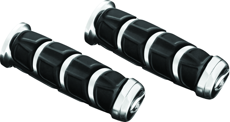 Kuryakyn Kinetic Grips Universal 1in Chrome - Cycle City Outdoors
