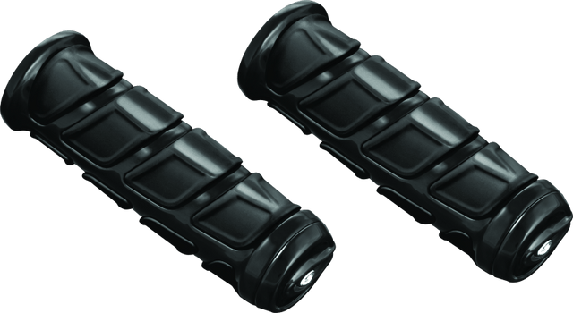 Kuryakyn Kinetic Grips Universal 1in Gloss Black - Cycle City Outdoors
